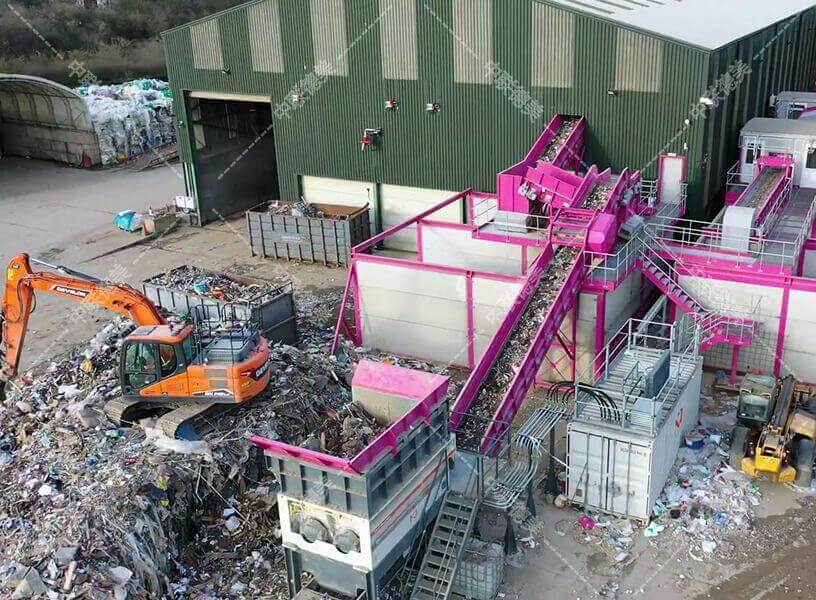 Construction and decoration waste disposal site