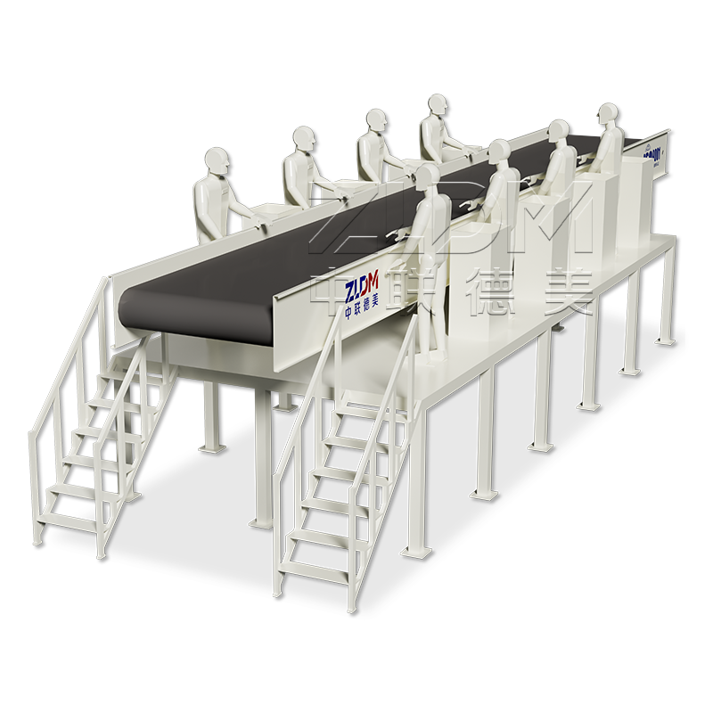 Manual sorting platform